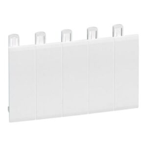 LEGRAND - Obturateur 5 modules Blanc RAL 9010 - 001660
