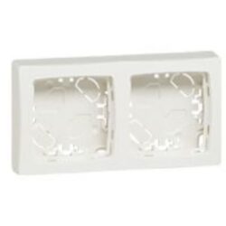 LEGRAND - Oteo cadre saillie 2 mécan. dimensions 138 x 72 mm - 086092