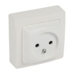 LEGRAND - Oteo prise de courant 2 P 10/16 A - 250 V - monobloc - 086024