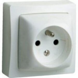 LEGRAND - Oteo prise de courant 2 P + T 10/16 A - 250 V - monobloc - 086028