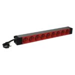 LEGRAND - PDU 19 9 x standard Belge 3m cordon & fiche à détrompage - 646811