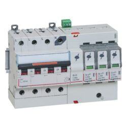 LEGRAND - Paraf. +autom 3P+N 20kA T2 2.5kV 320V 8 modules - 412213