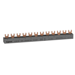 LEGRAND - Peigne à fourches 4P - 3 app. 12 modules - 10 mm² - 404969