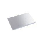 LEGRAND - Plaque de finition inox - pour couvercle carré plastique gris RAL 7031 16/24 mod - 088017