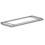 LEGRAND - Plaque passe-câbles découpable Pour coffret XL³ 160 métal - 020020