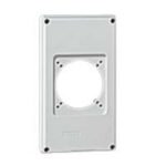 LEGRAND - Plastron 125x220mm pour coffret P17-1 socle 16/32A - 057712