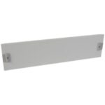 LEGRAND - Plastron plein métal - h 150mm 24 modules - 1/4 de tour - 020842