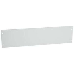 LEGRAND - Plastron plein métal - h 150mm 24 modules - à vis imperdables - 020942