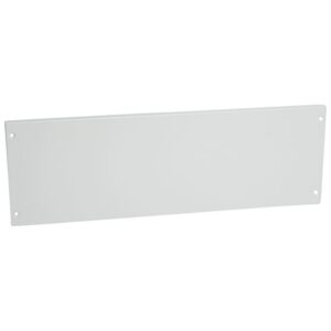 LEGRAND - Plastron plein métal - h 200mm 24 modules - à vis imperdables - 020943