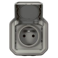 LEGRAND - Plexo GP prise de courant complet - IP55 gris - 070003