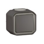 LEGRAND - Plexo inter 2 directions 10AX complet IP55 IK08 anthracite - 069761L