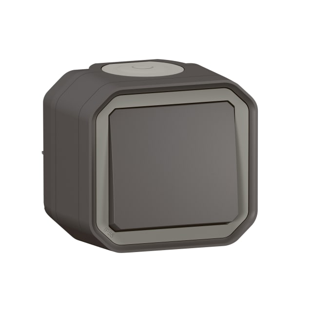 LEGRAND - Plexo inter 2 directions 10AX complet IP55 IK08 anthracite - 069761L LEGRAND - Plexo inter 2 directions 10AX complet IP55 IK08 anthracite - 069761L