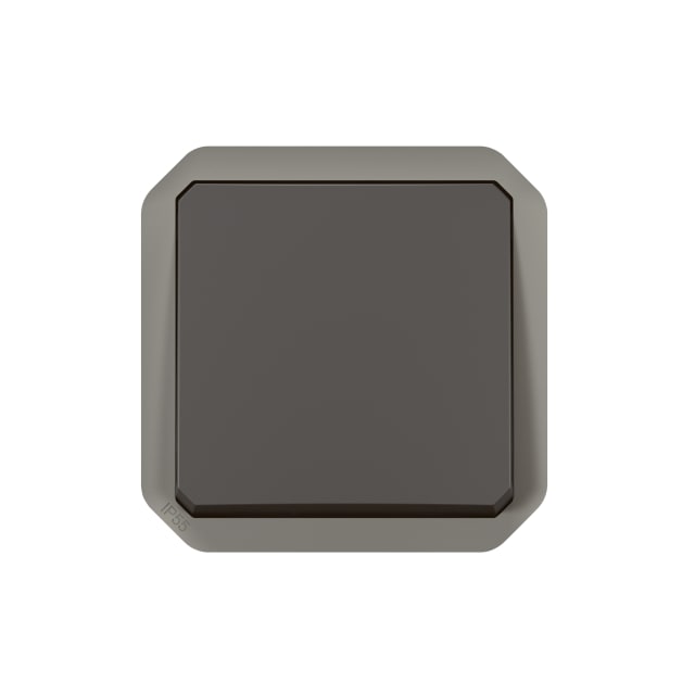 LEGRAND - Plexo inter 2P lum-témoin livré sans lampe méca anthrac - 069827L LEGRAND - Plexo inter 2P lum-témoin livré sans lampe méca anthrac - 069827L