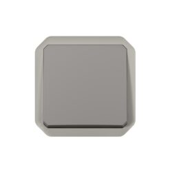 LEGRAND - Plexo poussoir NO 10A 250V mécanisme IP55 IK08 gris - 069540L