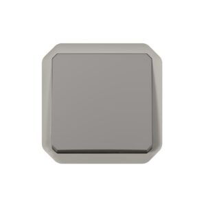 LEGRAND - Plexo poussoir inver NO-NG 10A mécanisme IP55 IK08 gris - 069541L