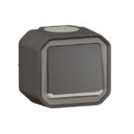 LEGRAND - Plexo poussoir lumin NO 250V complet IP55 IK08 anthracite - 069782L