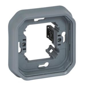 LEGRAND - Plexo support plaques 1 poste équipé de griffes IP55 gris - 069682L