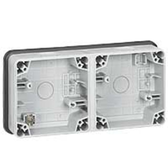 LEGRAND - Plexo66 boîtier 2 postes HOR.-IP66-IK08 - 090493 LEGRAND - Plexo66 boîtier 2 postes HOR.-IP66-IK08 - 090493