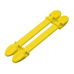LEGRAND - Porte-repère Duplix - jaune 7 caractères - collier Colring - 038454