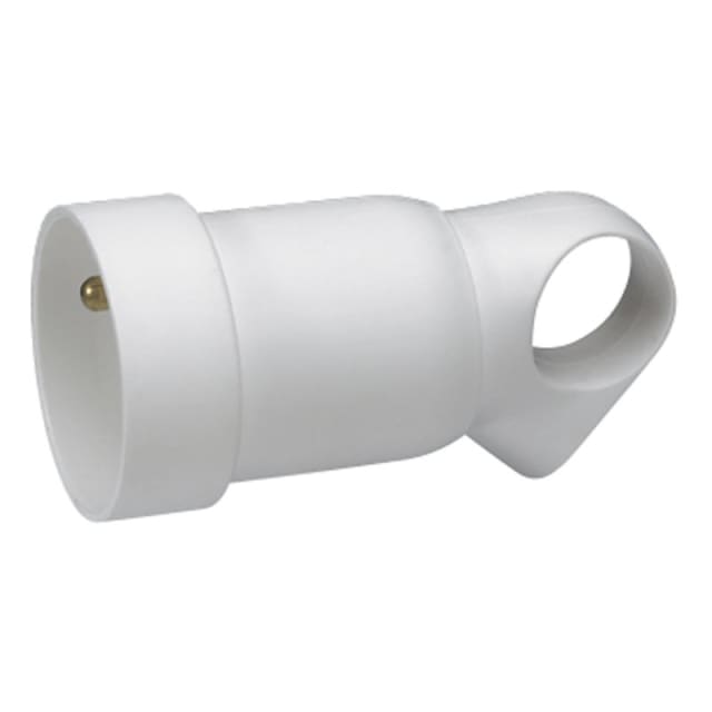 LEGRAND - Prolongateur 2P+T + anneau 16A blanc - 050421 LEGRAND - Prolongateur 2P+T + anneau 16A blanc - 050421