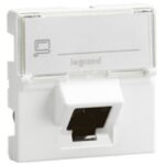 LEGRAND - RJ45 CAT6 FTP 2MOD 1RJ 45° LCS2 MOSAIC - 076505