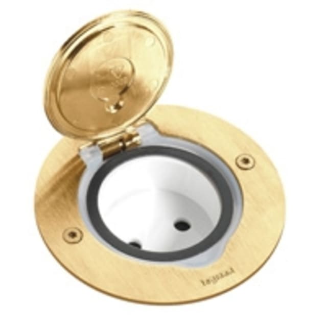 LEGRAND - Réceptacle prise de sol rond bronze - 089711 LEGRAND - Réceptacle prise de sol rond bronze - 089711