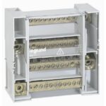 LEGRAND - Répartiteur modulair - 4p - 250A - 12 connexions - 42 kA - 9 modules - 004877
