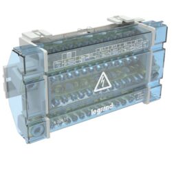 LEGRAND - Répartiteur modulaire 4P 160A - 15 connexions à vis - 27kA - 10 modules - 400411
