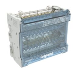 LEGRAND - Répartiteur modulaire 4P 40A - 13 connexions à vis - 26kA - 6 modules - 400404