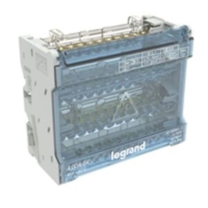 LEGRAND - Répartiteur modulaire 4P 40A - 13 connexions à vis - 26kA - 6 modules - 400404