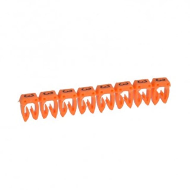 LEGRAND - Repère CAB 3 - chiffre 3 orange - sect. 1 LEGRAND - Repère CAB 3 - chiffre 3 orange - sect. 1
