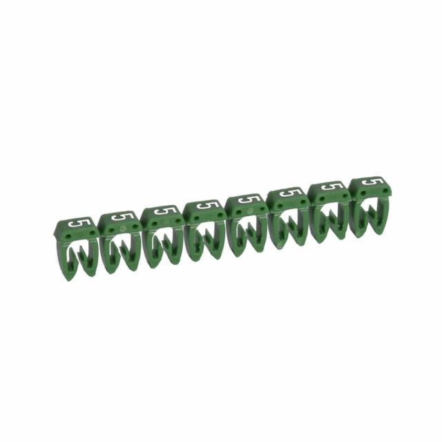 LEGRAND - Repère CAB 3 - chiffre 5 vert - sect. 0 LEGRAND - Repère CAB 3 - chiffre 5 vert - sect. 0