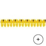 LEGRAND - Repère CAB 3 - signe + noir/jaune - 0