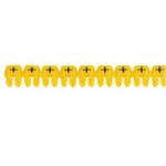 LEGRAND - Repère CAB 3 - signe - noir/jaune - 0