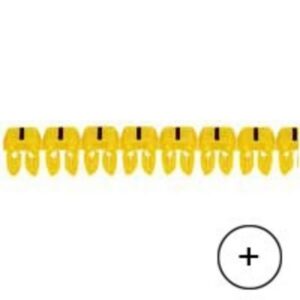 LEGRAND - Repère CAB 3 - signe + noir/jaune - 1