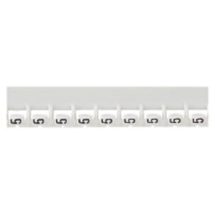 LEGRAND - Repère Mémocab - chiffre 0 noir sur fond blanc - 2