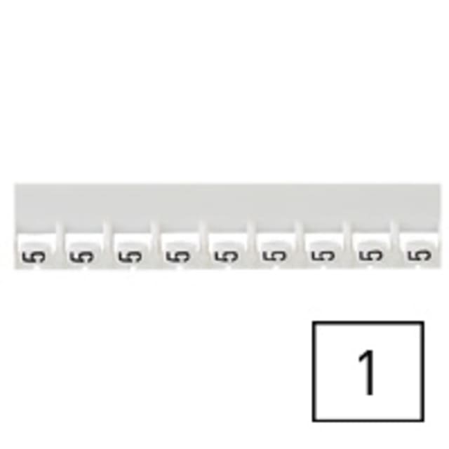 LEGRAND - Repère Mémocab - chiffre 1 noir sur fond blanc - 2 LEGRAND - Repère Mémocab - chiffre 1 noir sur fond blanc - 2