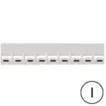 LEGRAND - Repère Mémocab - lettre I noir sur fond blanc - 2