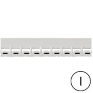 LEGRAND - Repère Mémocab - lettre I noir sur fond blanc - 2