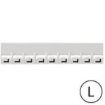 LEGRAND - Repère Mémocab - lettre L noir sur fond blanc - 2
