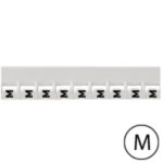 LEGRAND - Repère Mémocab - lettre M noir sur fond blanc - 2