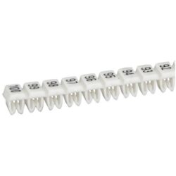Détails visibles de Repères de câble chiffres 01 à 20 1,5 à 2,5 mm² pour Étiquettes de câbles