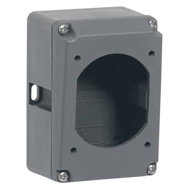 LEGRAND - Socle en saillie Hypra plast. IP44-BT-200/380V-16Aa-3P(+N)+T - 052229 LEGRAND - Socle en saillie Hypra plast. IP44-BT-200/380V-16Aa-3P(+N)+T - 052229