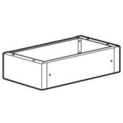 LEGRAND - Socle - ht 100 mm - larg 500mm pour gaine à câbles XL³ 800 - 020462