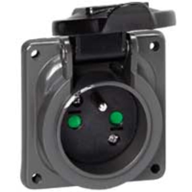 LEGRAND - Socle pour Martin Lunel 200-250V -10/16A- 2P+T - métal - 053903 LEGRAND - Socle pour Martin Lunel 200-250V -10/16A- 2P+T - métal - 053903