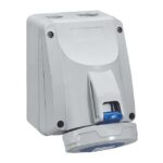 LEGRAND - Socle saill. 230V - 32A - 3P+T IP 67 - P17 Tempra Pro - 555455