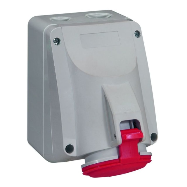 LEGRAND - Socle saill. 400V - 32A - 4P+T IP 44 - P17 Tempra Pro - 555259 LEGRAND - Socle saill. 400V - 32A - 4P+T IP 44 - P17 Tempra Pro - 555259