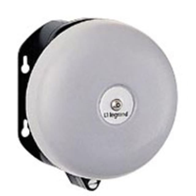 LEGRAND - Sonnerie forte puissance IP 44 230 V - 50 mA - 98 db - gris - 041419 LEGRAND - Sonnerie forte puissance IP 44 230 V - 50 mA - 98 db - gris - 041419