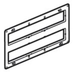 LEGRAND - Support 2x10 mod. à vis Mosaic - 080268