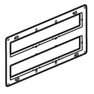 LEGRAND - Support 2x10 mod. à vis Mosaic - 080268